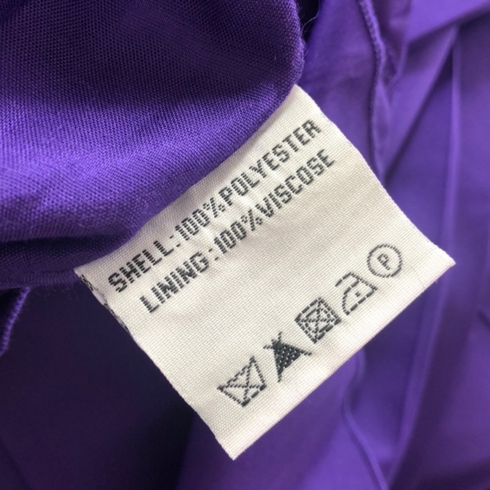 REISS Purple Strapless Cocktail Dress - Picture 6 of 6